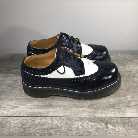 Dr Doc Martens 3989 Bex Leather Smooth Brogue Oxfords Wingtips Mens Shoes 7 US main image 10